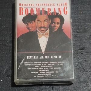 Vtg 1992 Boomerang Original Soundtrack Cassette Tape